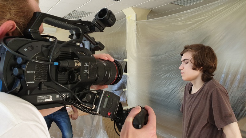 Sceny warsztatowe w Szkole Wajdy w nowej rzeczywistości. Część druga