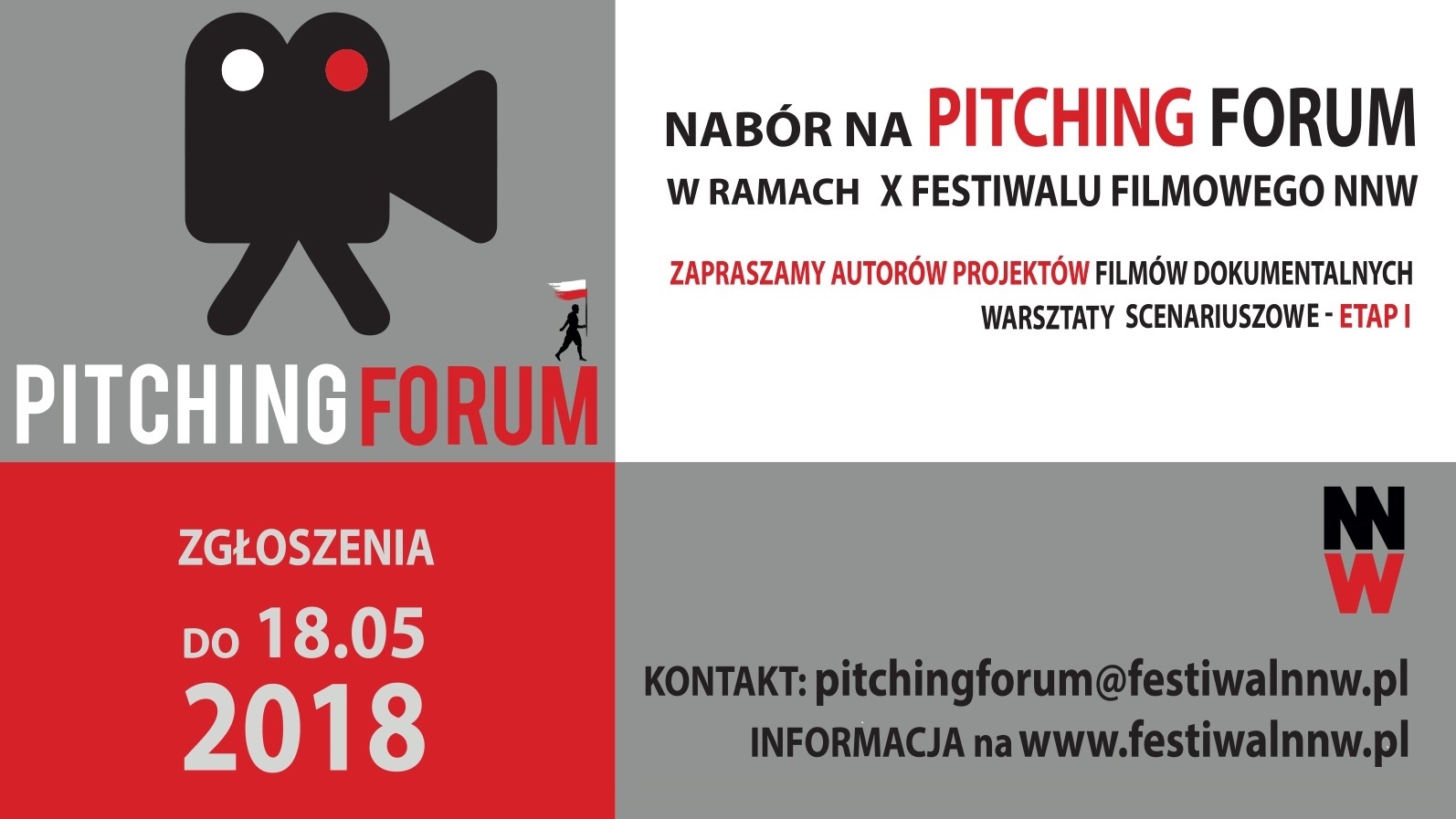 Festiwal Filmowy NNW  zaprasza na warsztaty scenariuszowe