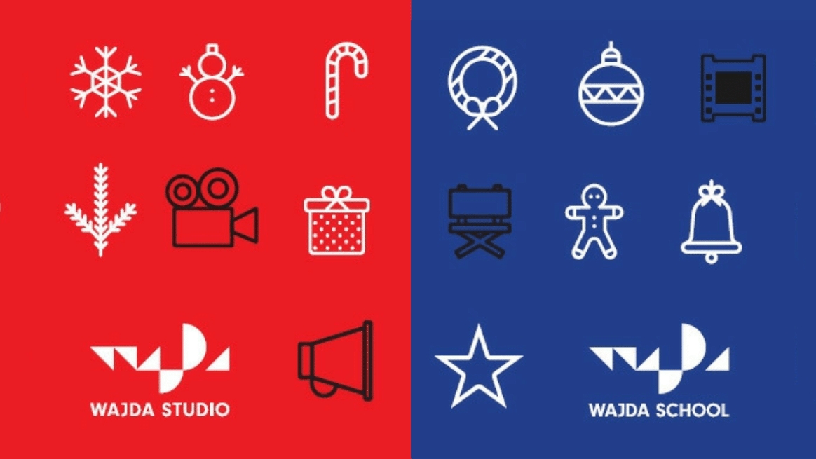 Najlepsze świąteczne życzenia od Szkoły Wajdy i Wajda Studio!