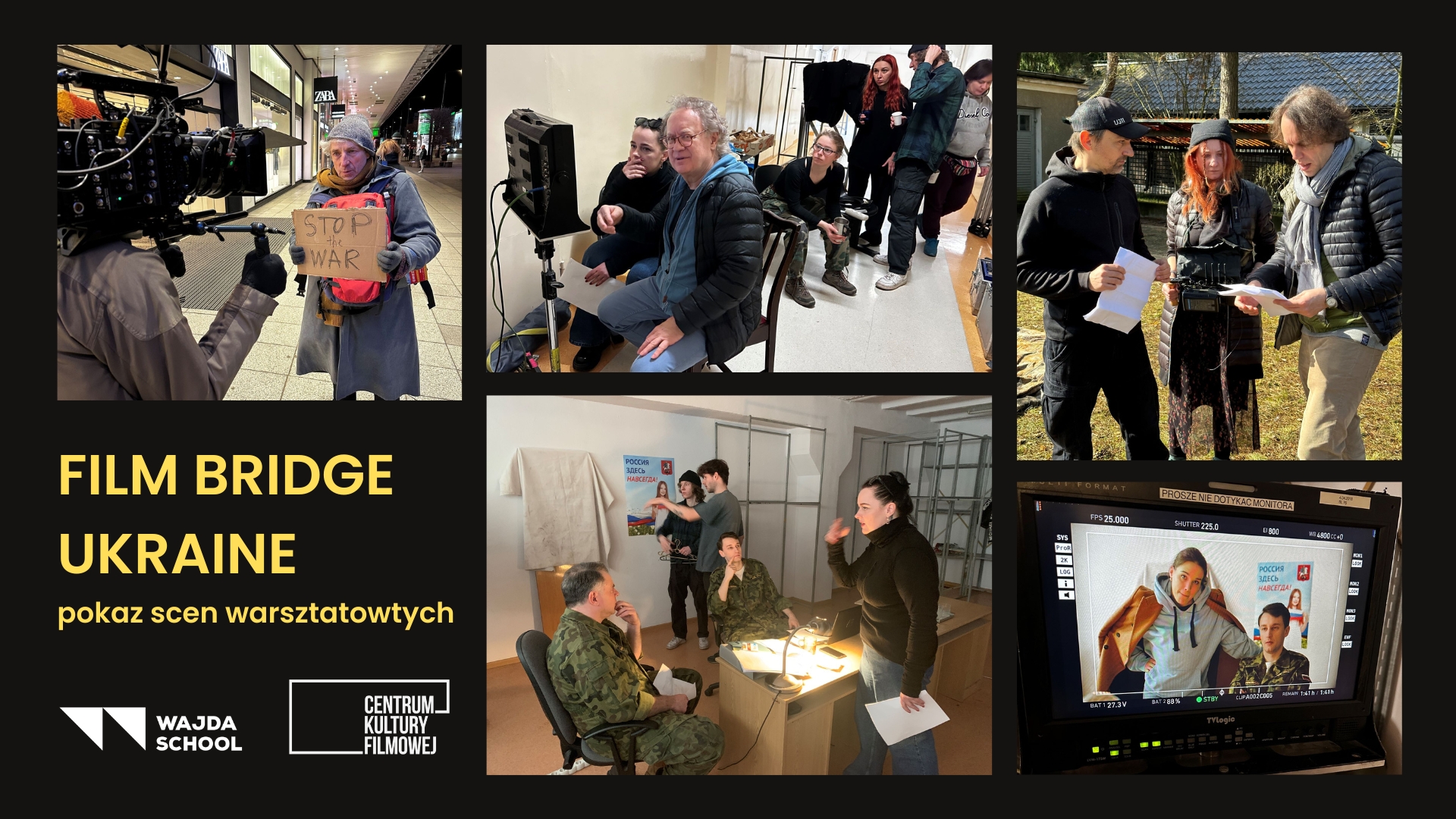 Prezentacja scen fabularnych z projektów ukraińskich twórców